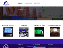 Tablet Screenshot of edyma.es